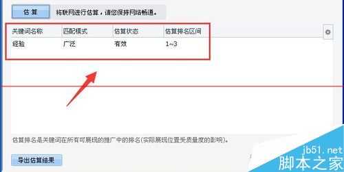 怎么利用百度推广估算关键词的排名？